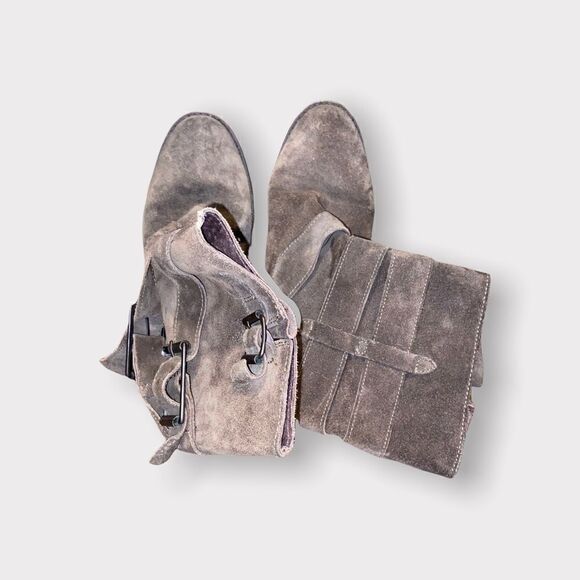 ZiGi Brown Boots Suede  Shoe Size 6.5 M - Picture 3 of 5